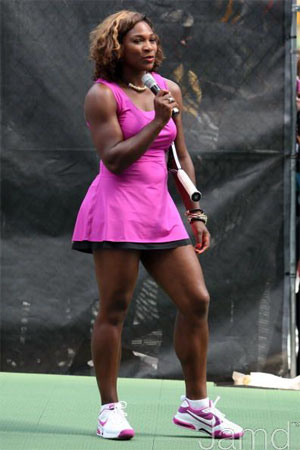 Серена Уильямс - теннисная форма